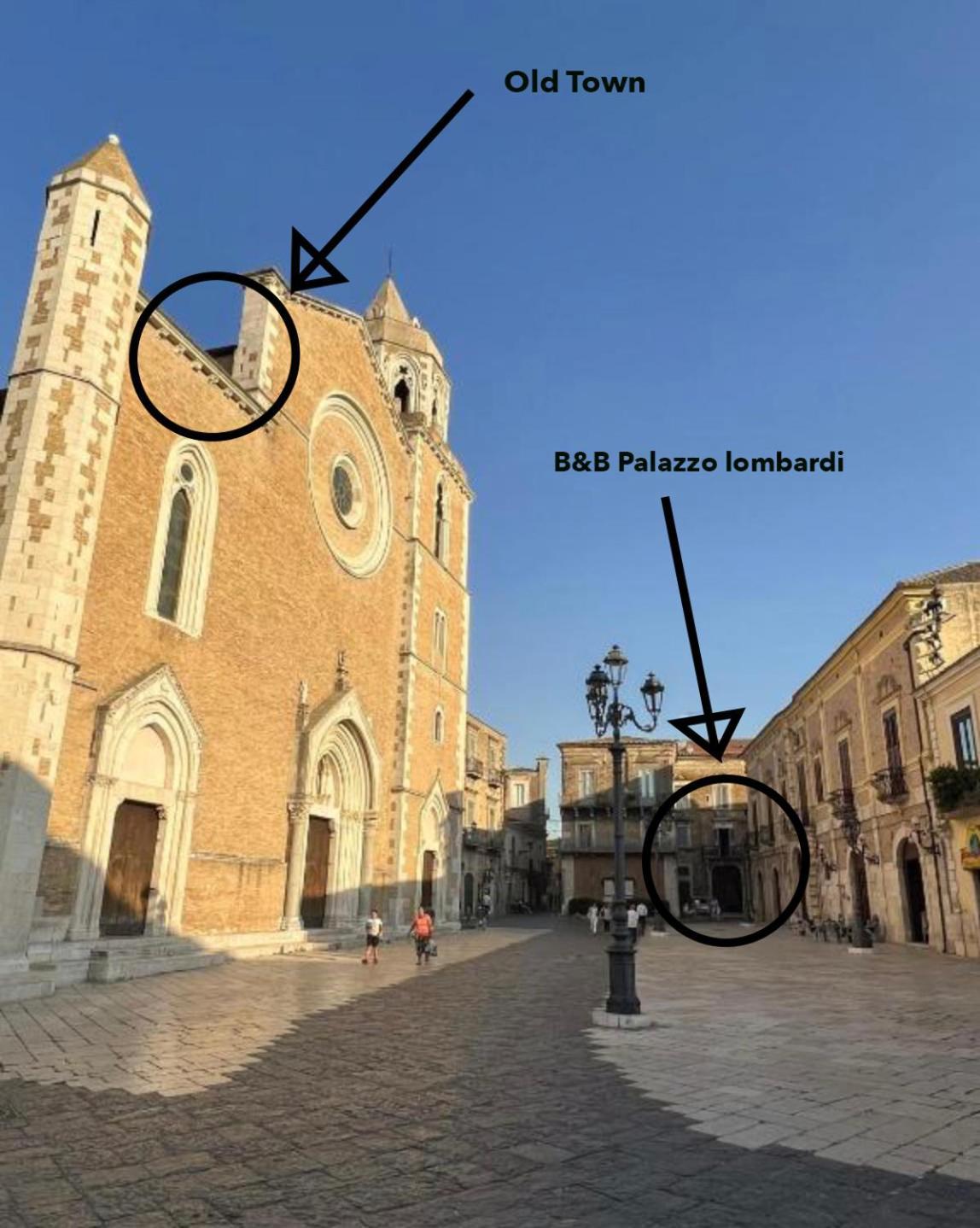 B&B Palazzo Lombardi Lucera Esterno foto